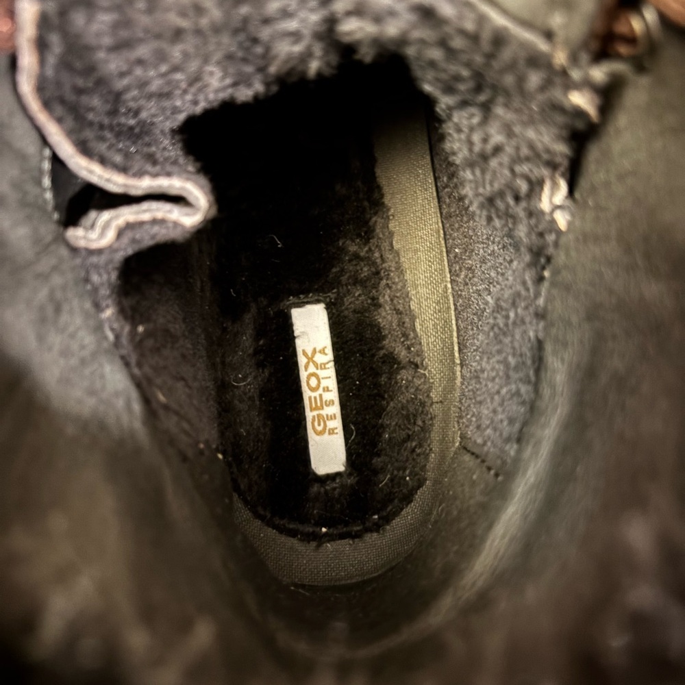GEOX Backsie Waterproof Faux Fur Sneaker Boot - Picture 8 of 9